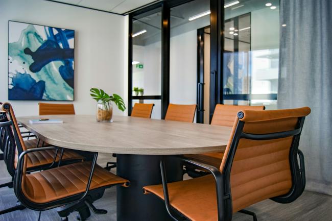 Private meeting room for a family wealth conversation